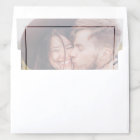 Modern Faded Photo Romantic Wedding Invitation