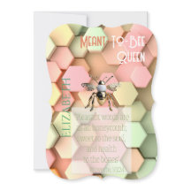 Modern Faith Peach Pink Yellow Green Hive Gold Bee