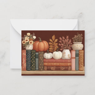 Modern Fall Botanical  Card