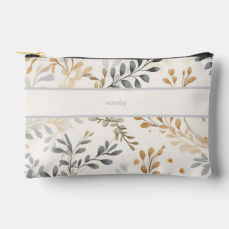 Modern Fall Foliage Accessory Pouch