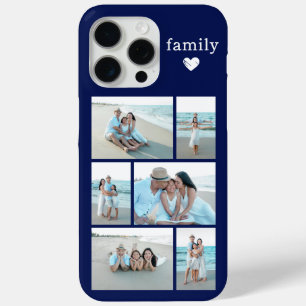 Modern Family 6 Photo Navy Blue iPhone 15 Pro Max Case