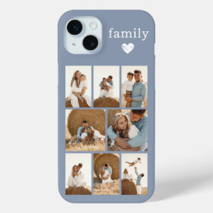 Modern Family 8 Photo Dusty Blue iPhone 15 Mini Case