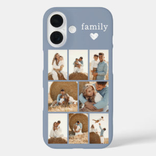Modern Family 8 Photo Dusty Blue iPhone 16 Case