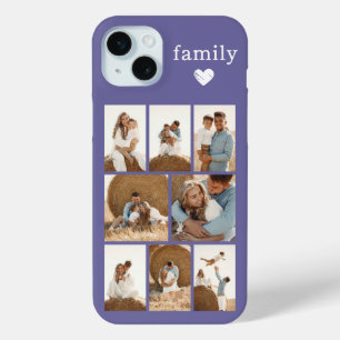Modern Family 8 Photo Purple iPhone 15 Mini Case