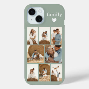 Modern Family 8 Photo Sage Green iPhone 15 Case