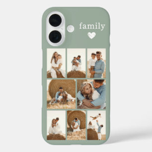 Modern Family 8 Photo Sage Green iPhone 16 Case