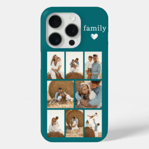 Modern Family 8 Photo Teal iPhone 15 Pro Case