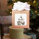 Modern Family Christmas Tree Photo With Star Square Sticker<br><div class="desc">Capture the magic of your family's holiday moments with our "Modern Family Christmas Tree with Photo" personalized keepsake.Transform your family's special memories into a one-of-a-kind holiday keepsake with our "Modern Family Christmas Tree with Photo" ornament from Zazzle. Order yours today and make this holiday season truly memorable!</div>