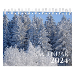 Modern Family Collage Photo 2024 Calendar