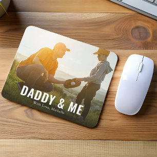 Modern Family Daddy and Me Personalized Mouse Pad