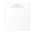 Modern Family Name Script Simple Black Typography