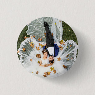 Modern Family Photo 1 Inch Round Button