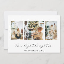 Modern Family Photo Collage Christmas