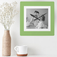 Modern Family Photo Green Simple Lovely Gift