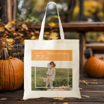 Modern Family Photo& Happy Thanksgiving Day Gift Tote Bag<br><div class="desc">Modern Family Photo & Happy Thanksgiving
Best Gift For Your Friends And Family,  Personalized Thanksgiving Text With Autumn Colours.</div>