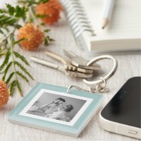 Modern  Family Photo Mint Simple Lovely Gift