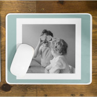 Modern Family Photo Mint Simple Lovely Gift