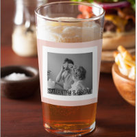 Modern  Family Photo Pastel Pink Simple Gift