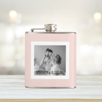 Modern  Family Photo Pastel Pink Simple Gift