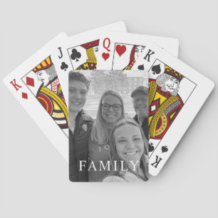 Modern Family Photo Playing Cards