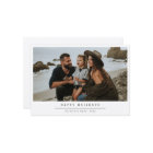 Modern Family Portrait Coastal Beach Christmas