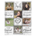 Modern Family Remembrance Keepsake Photo Collage