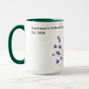 Modern Farm To Table Artisanal Egg Custom Mug