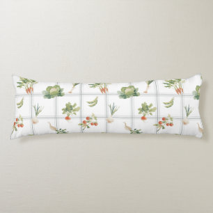 Modern Farmhouse Veggie harvest Body Pillow