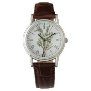 Modern Farmhouse Vintage Botanical Juniper Watch