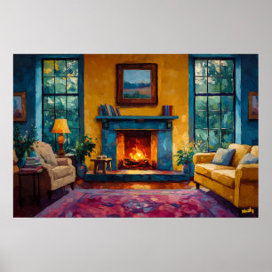 Modern Fauvism Art Collection - Vibrant Colours Poster