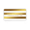 Modern Faux Gold Foil Stripes