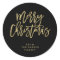 Modern Faux Gold Typography | Merry Christmas