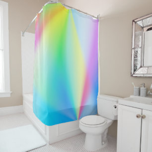 Modern faux iridescent pastel rainbow colours