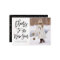 Modern faux rose gold confetti New Year typography