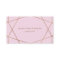 Modern Faux Rose Gold Geometric on Blush Pink