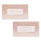 Modern faux rose gold glitter blush ombre makeup
