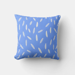 Modern Feathers Luxury Boho Collection Throw Pillow