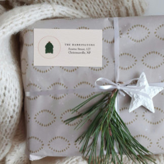 Modern Festive Christmas Tree