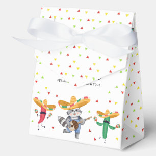 Modern Fiesta Taco 'Bout A Baby Cactus Baby Shower Favor Box