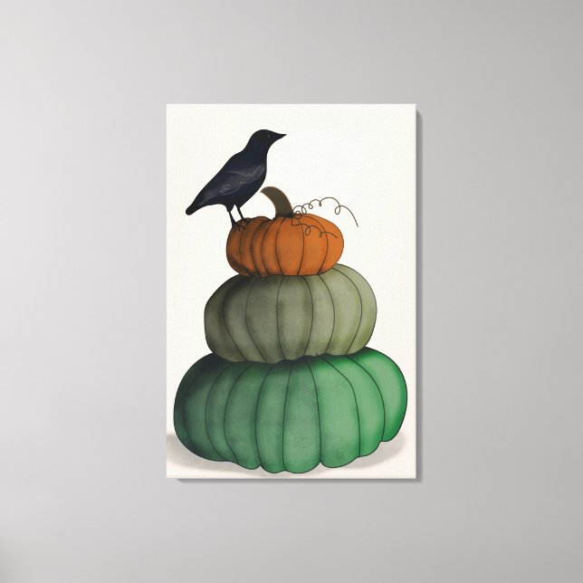 Modern fine art canvas print (Front)