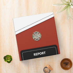 Modern Firefighter Binder
