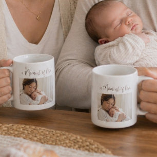 Modern  First Mother's Day Photo Acrylic Gift Coffee Mug