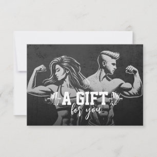 Modern Fitness Trainer Bodybuilding Gym Instructor