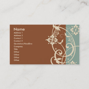 Modern Flare Business Card