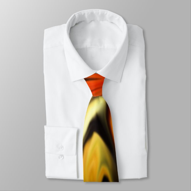 Modern Flashy Tie (Tied)