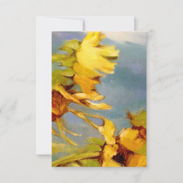 Modern Flat Note Card (Front)