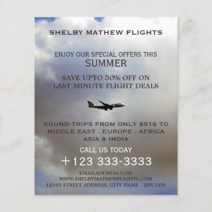 Modern Flight, Airline Advertising Flyer