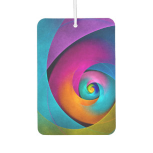 Modern Floral Abstract Art Pink Blue Pattern #17 Air Freshener