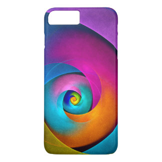 Modern Floral Abstract Art Pink Blue Pattern #17 Case-Mate iPhone Case