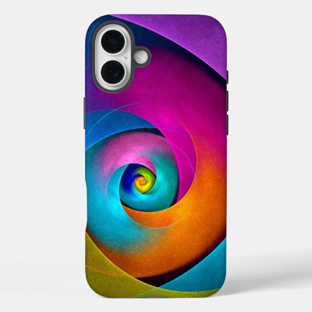 Modern Floral Abstract Art Pink Blue Pattern #17 Case-Mate iPhone Case (Back)